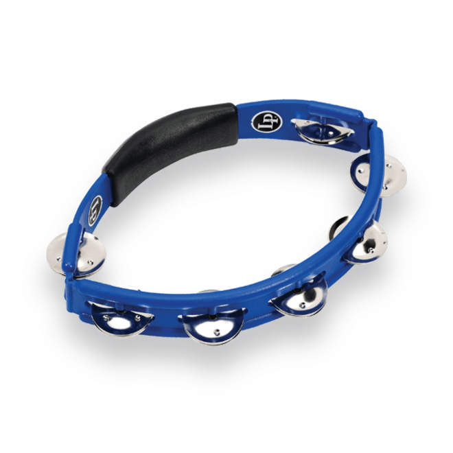 Latin Percussion City Series Hand Held Tambourine, Blue