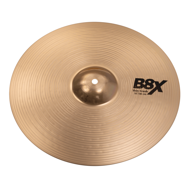 Sabian B8X Thin Crash Cymbal, 15”