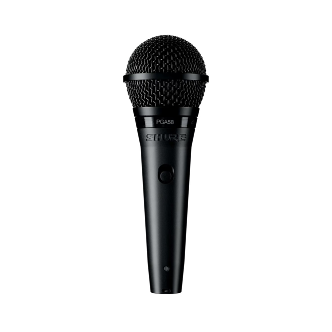 Shure PGA58-XLR Dynamic Vocal Microphone w/XLR Cable