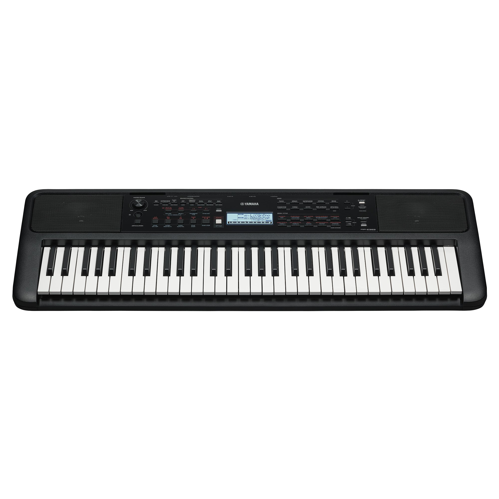 Yamaha PSR-E383 61 Key Touch Sensitive Portable Keyboard