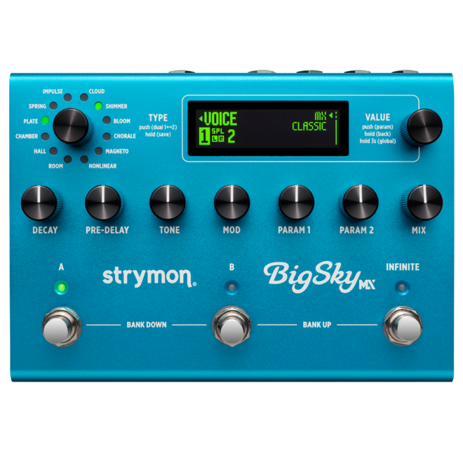 Strymon BigSky MX Reverb Pedal