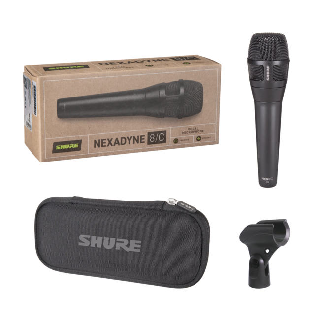 Shure Nexadyne 8/C Cardioid Handheld Dynamic Microphone