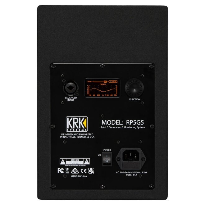 KRK Rokit 5 Generation Five Powered Studio Monitor, 5"