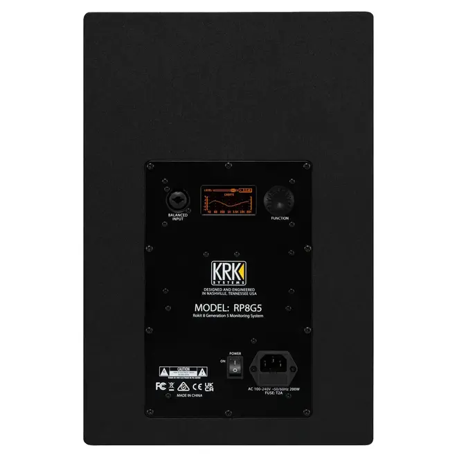 KRK Rokit 8 Generation Five Powered Studio Monitor, 8"