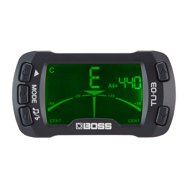 Boss TU-03 Chromatic Clip-On Tuner/Metronome