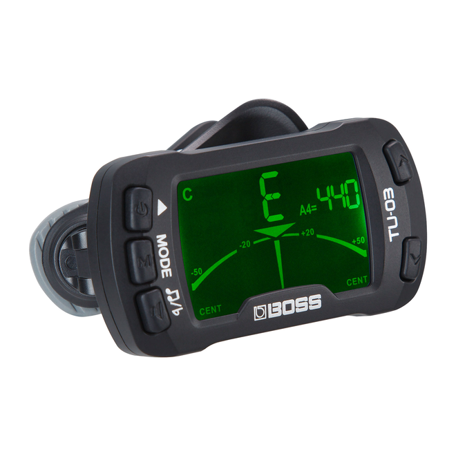 Boss TU-03 Chromatic Clip-On Tuner/Metronome