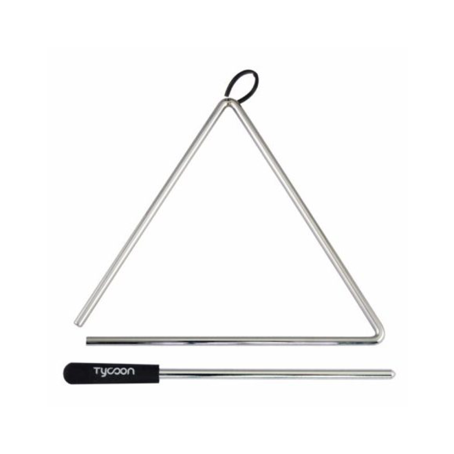 Tycoon TRI-6 6" Triangle w/Striker