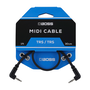 Boss 3.5mm TRS MIDI Cable, 1'