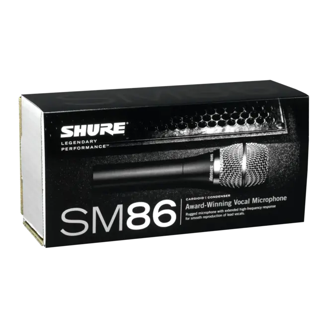 Shure SM86 Cardioid Condenser Vocal Microphone