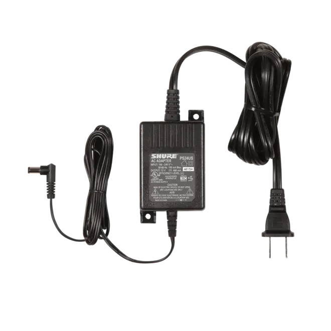 Shure PS24US 12V DC In-Line Power Supply