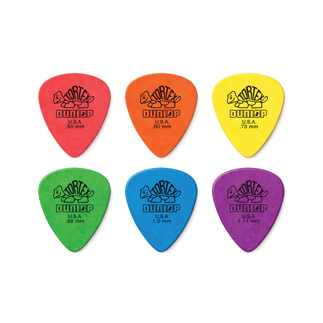 Dunlop Tortex Standard Variety Guitar Pick Pack (12 Pack)