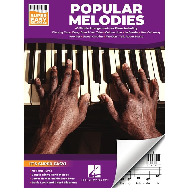 Hal Leonard Super Easy Songbook Series, Popular Melodies
