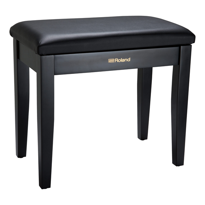 Roland RPB-100 Piano Bench w/Storage Compartment, Satin Black