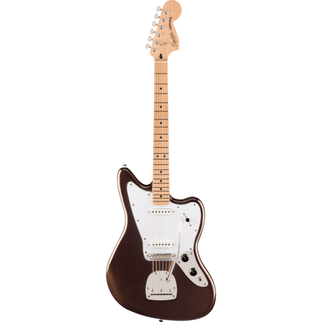 Squier Affinity Series Jaguar, Maple Fingerboard, Mystic Metallic Brown