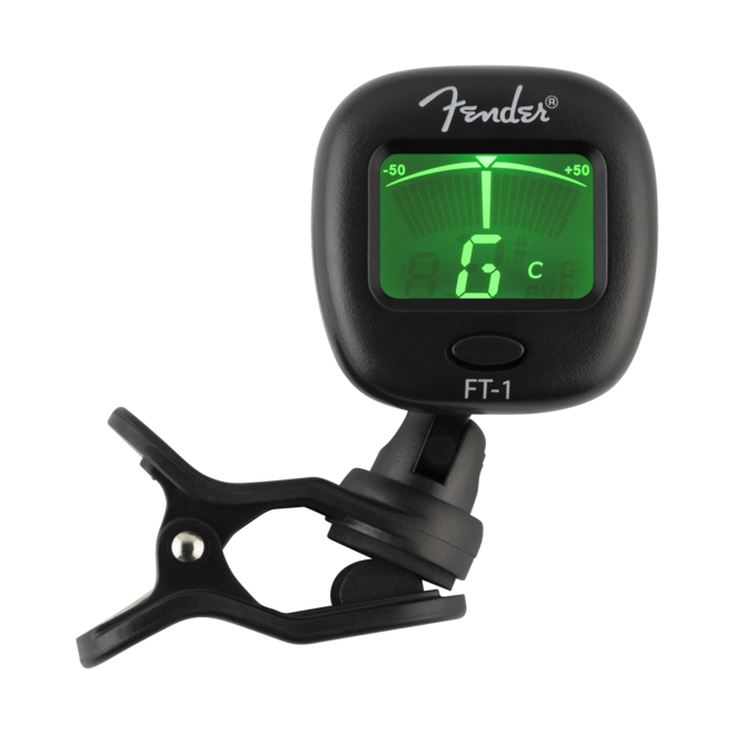 Fender Accessory Essentials Pack (Includes 15' Cable, Clip-On Tuner & Strap)