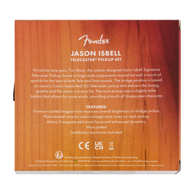 Fender Jason Isbell Telecaster Pickup Set