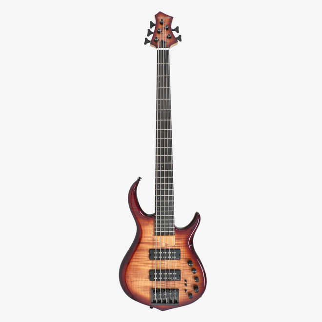 Sire Marcus Miller M7 2nd Generation Bass Guitar, 5-String, Alder, Brown Sunburst