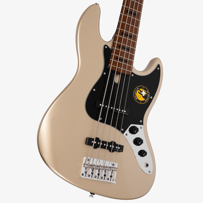 Sire Marcus Miller V5 Bass Guitar, 5-String, Champagne Gold Metallic
