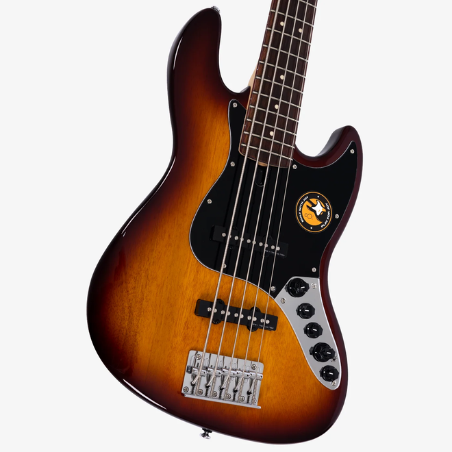 Sire Marcus Miller V3 2nd Generation Bass Guitar, 5-String, Tobacco Sunburst