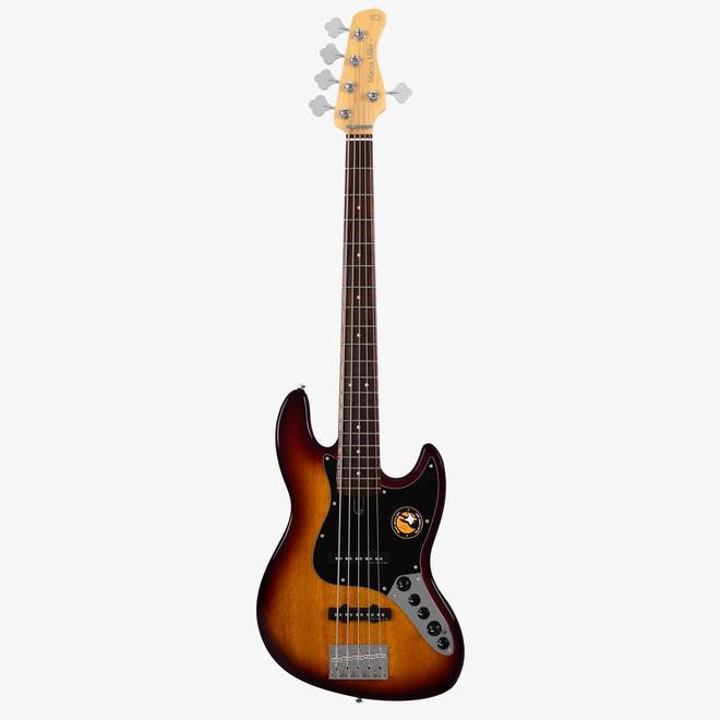 Sire Marcus Miller V3 2nd Generation Bass Guitar, 5-String, Tobacco Sunburst