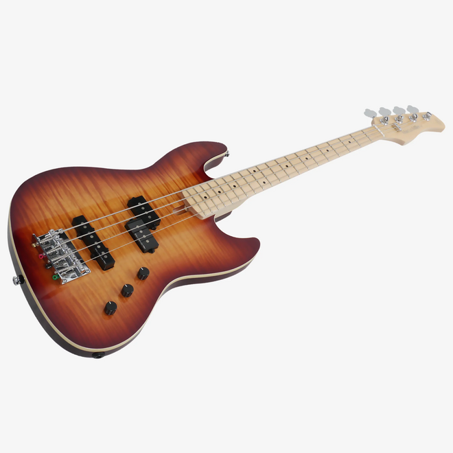 Sire Marcus Miller U5 Bass Guitar, 4-String, Tobacco Sunburst