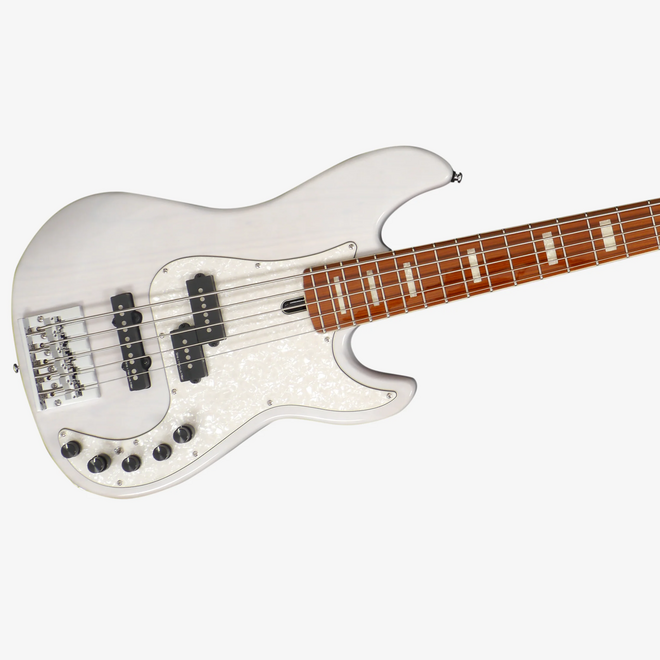 Sire Marcus Miller P8 Bass Guitar, 5-String, White Blonde, w/Gigbag