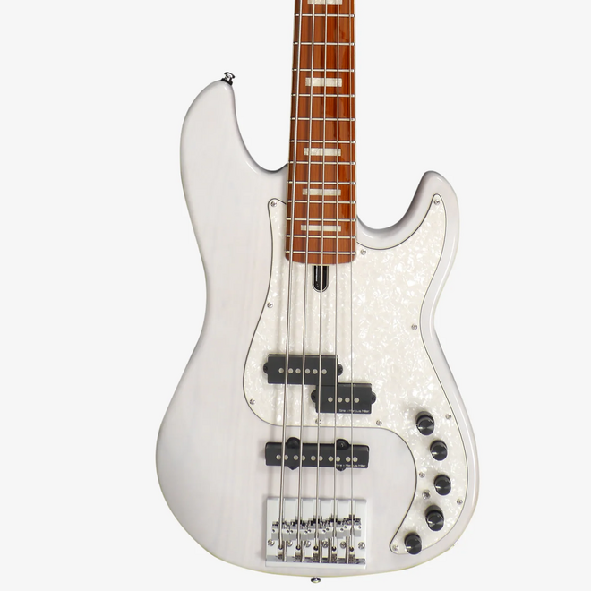 Sire Marcus Miller P8 Bass Guitar, 5-String, White Blonde, w/Gigbag