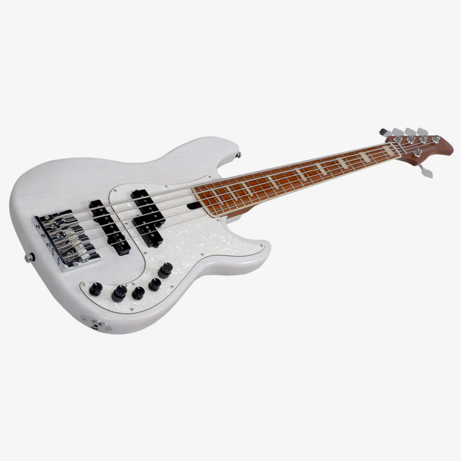 Sire Marcus Miller P8 Bass Guitar, 5-String, White Blonde, w/Gigbag