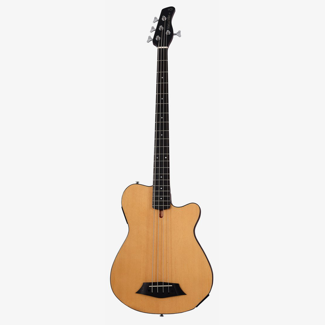 Sire Marcus Miller GB5 Fretless Acoustic-Electric Bass Guitar, 4-String, Natural