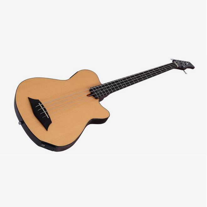 Sire Marcus Miller GB5 Fretless Acoustic-Electric Bass Guitar, 4-String, Natural