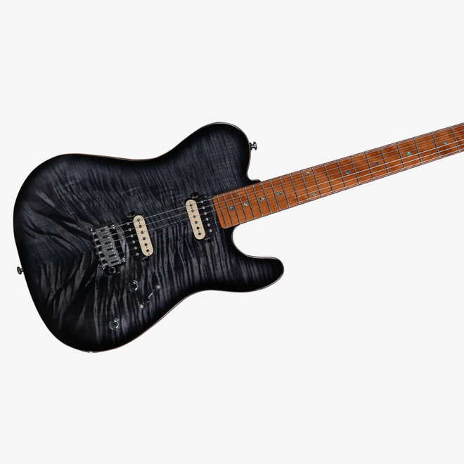 Sire Larry Carlton T7 FM Electric Guitar, Transparent Black