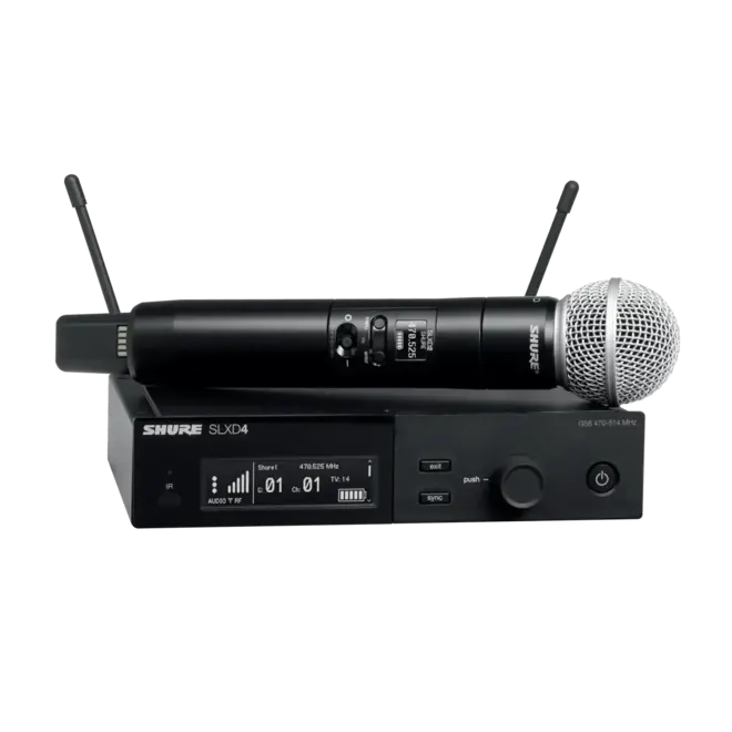 Shure SLXD2/SM58 Wireless Handheld Transmitter (G58)