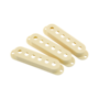 Fender Road Worn Stratocaster Pickup Covers, Aged White (3 Pack)