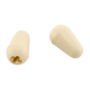Fender Road Worn Stratocaster Switch Tip, Aged White (2 Pack)