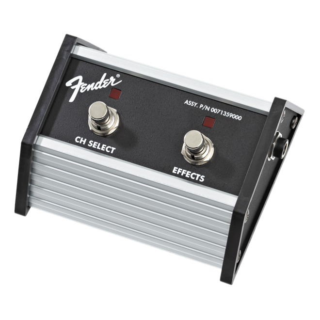 Fender 2-Button Footswitch, Channel Select / Effects On/Off
