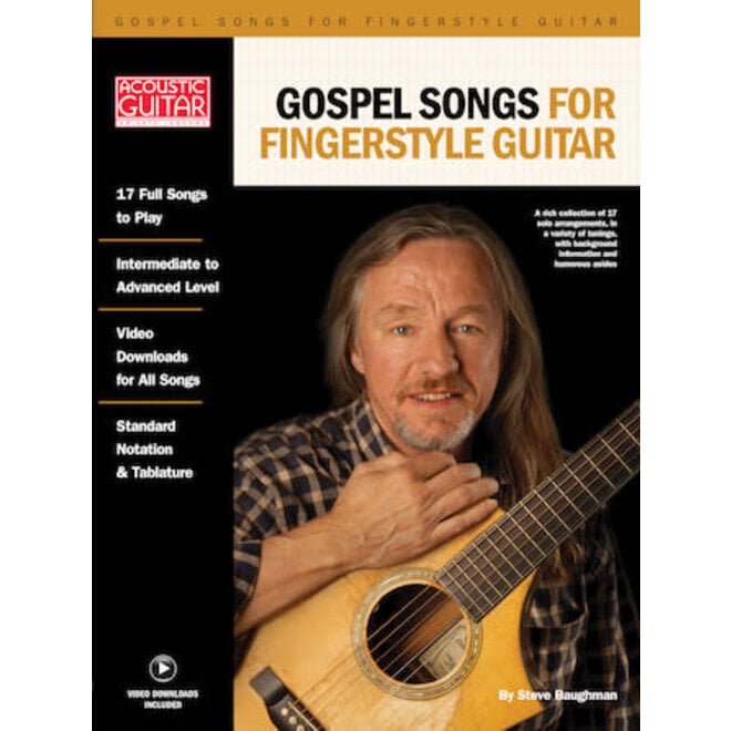 Acoustic Guitar Private Lessons Series, Gospel Songs for Fingerstyle Guitar