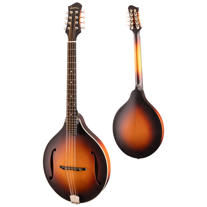 Eastman MDO305E A-Style Octave Mandolin, Solid Spruce/Maple, Sunburst Satin Finish, K&K Pickup, w/Gigbag