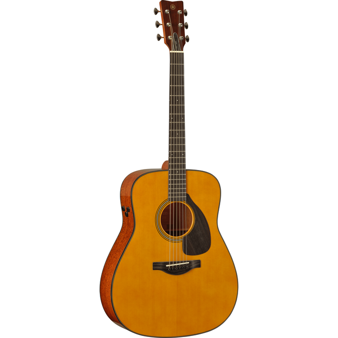 Yamaha FGX5 II Red Label Dreadnought Acoustic-Electric Guitar, All Solid Spruce/Mahogany, w/Hardshell Case