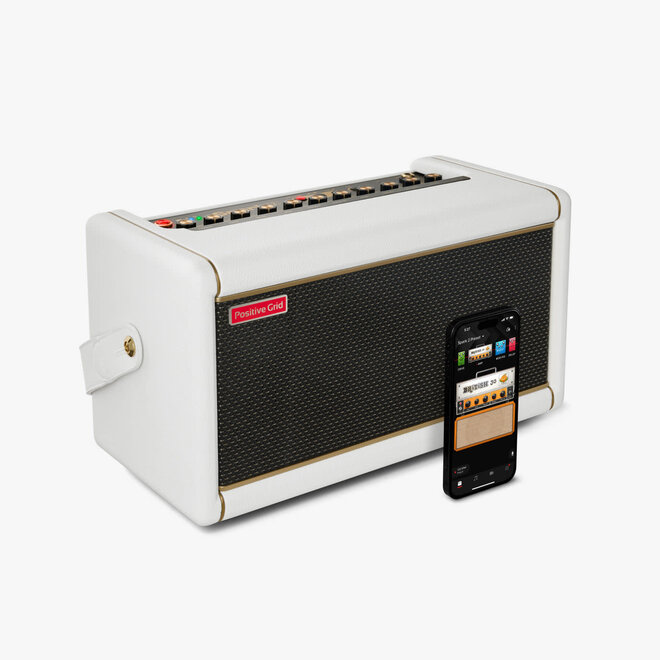Positive Grid Spark 2 50W Combo Amp, Pearl