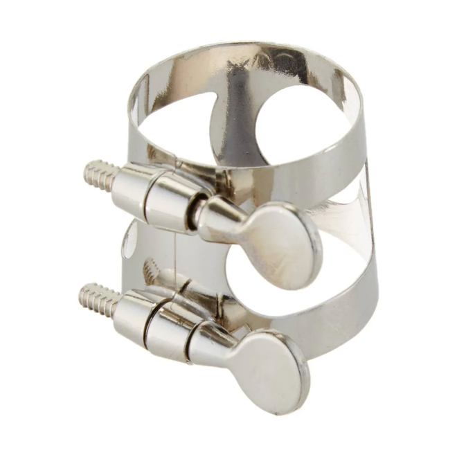 Ligature for Alto Saxophone, Nickel (Bulk)
