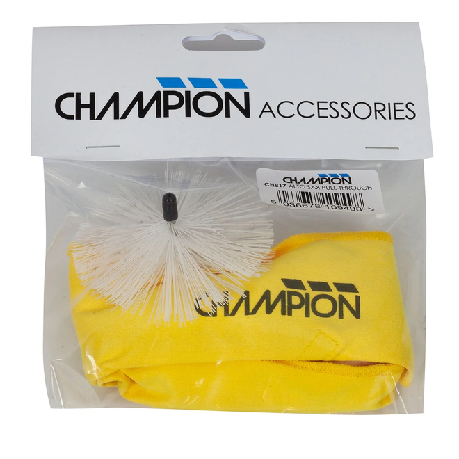 Champion CH817 Alto Saxophone Pull-Through Cleaning Swab