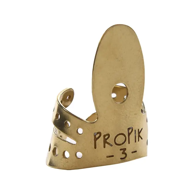 ProPik Clawhammer Banjo Fingerpick, Brass