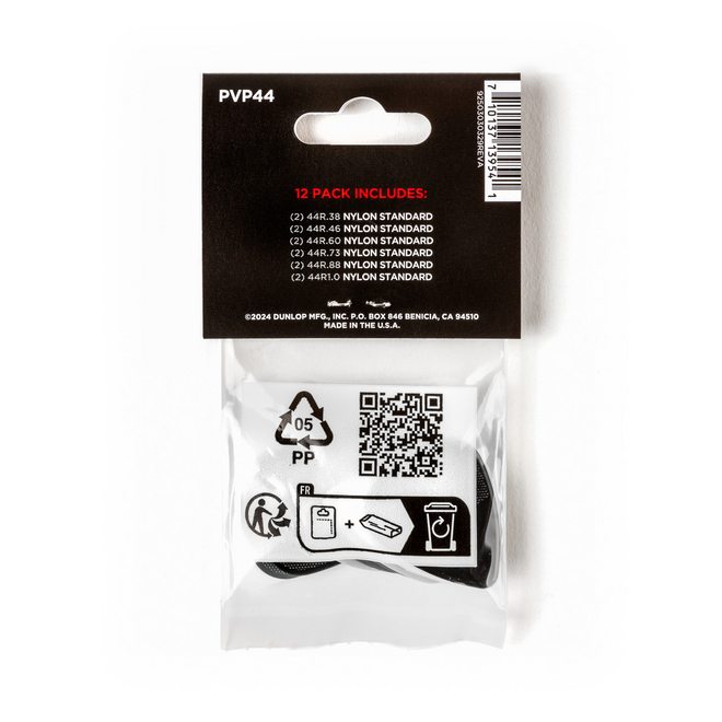 Dunlop Nylon Standard Variety Guitar Pick Pack (12 Pack)