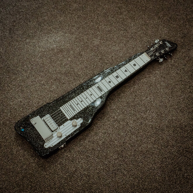 Gretsch G5715 Electromatic Lap Steel, Black Sparkle