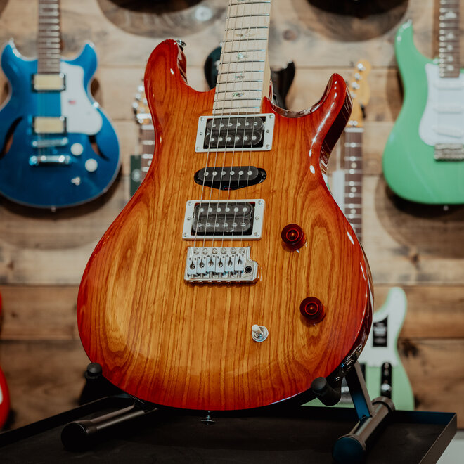 PRS SE Swamp Ash Special Electric Guitar, Vintage Sunburst, Gigbag
