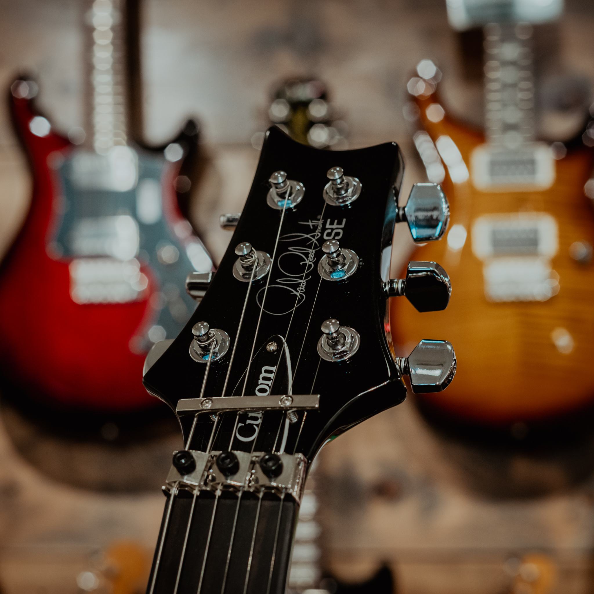 ギター PRS Japan Limited SE Custom24 Gray Black PRS SE Custom 24 Floyd Electric Guitar, Charcoal Burst
