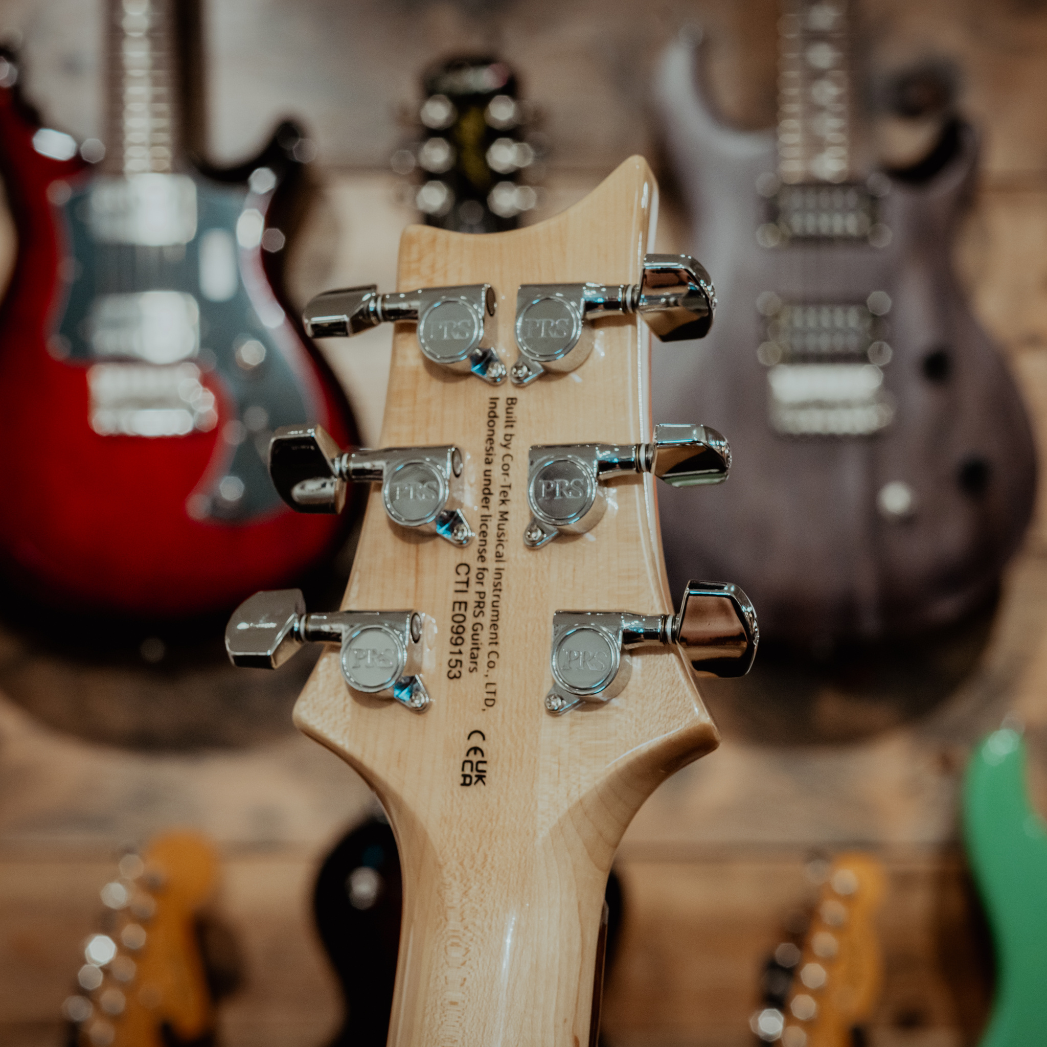 PRS SE Custom 24 Electric Guitar, Faded Blue, Gigbag - Janzen