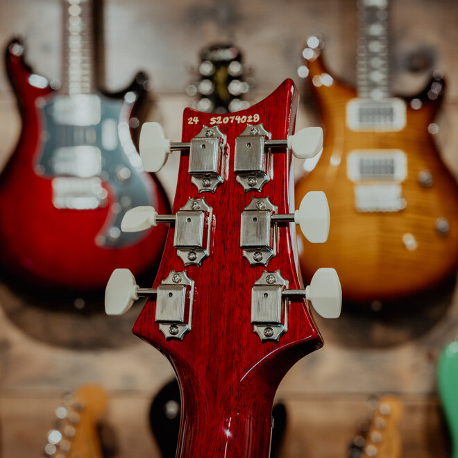 PRS S2 McCarty 594 Thinline Electric Guitar, Vintage Cherry, Gigbag