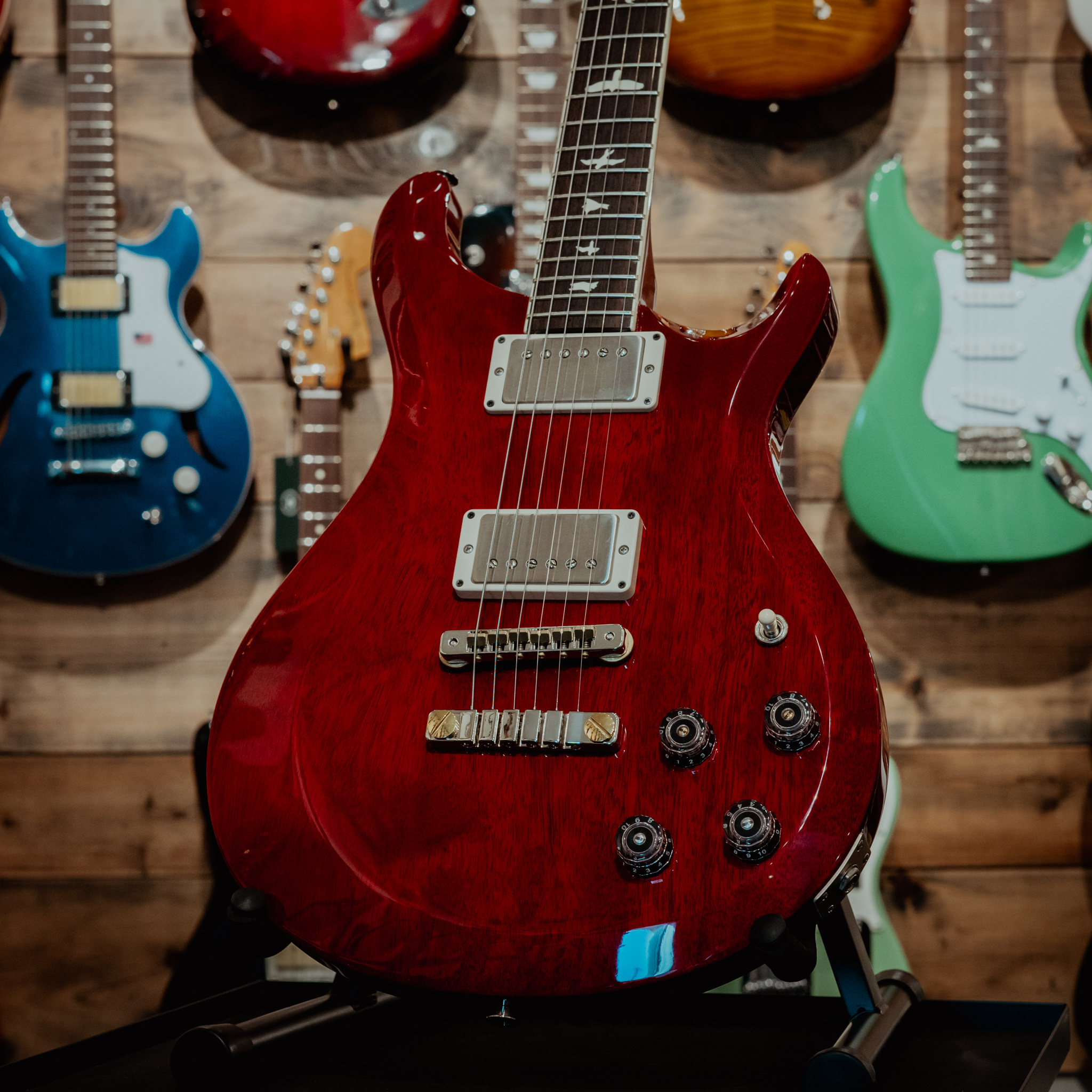 PRS S2 McCarty 594 Thinline McCarty Vintage Cherry - Guitar