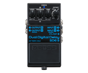 Boss SDE-3 Dual Digital Delay Pedal - Janzen Brothers Music